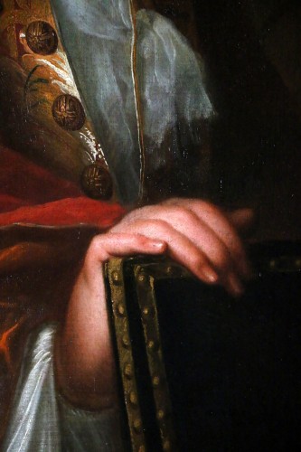 Portrait of a gentleman circa 1720 - Attributed to Robert Levrac de Tounières (1667-1752)  - 