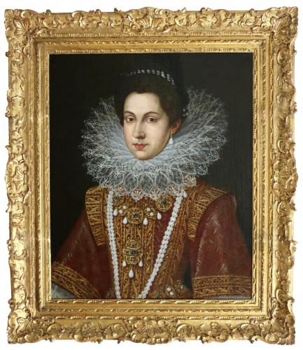 Portrait d'Anne d'Autriche (1601 -1666), Queen of France after Pourbus