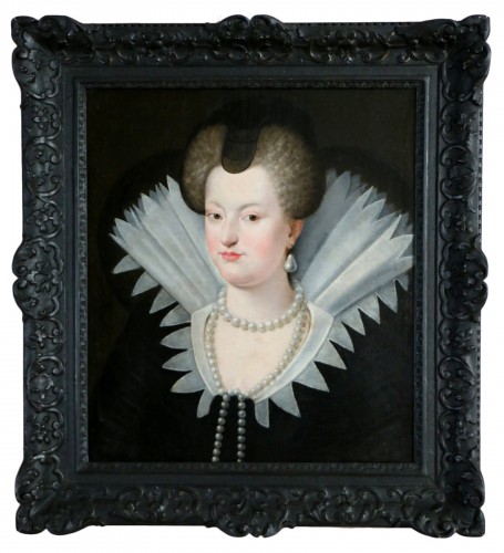 Portrait of Marie de Médicis, French School of the 18th century after Frans II Pourbus