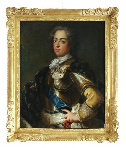 Portrait du jeune Louis XV - Attribué à Charles Amédée Van Loo (1719-1795)