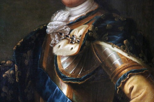 Portrait du jeune Louis XV - Attribué à Charles Amédée Van Loo (1719-1795) - Galerie PhC