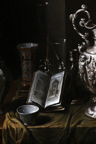 Nature Morte - attribué à Pieter Gerritsz van Roestraten (1627, 1698) - Galerie PhC