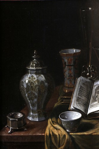 XVIIe siècle - Nature Morte - attribué à Pieter Gerritsz van Roestraten (1627, 1698)