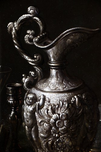 Antiquités - Nature Morte - attribué à Pieter Gerritsz van Roestraten (1627, 1698)