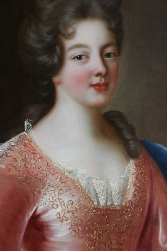 Portrait of a Lady- attributed to François de Troy (1645 - 1730) - 