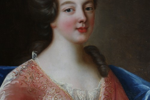 Louis XIV - Portrait d'une Dame de qualité - attribué à François de Troy (1645 - 1730)