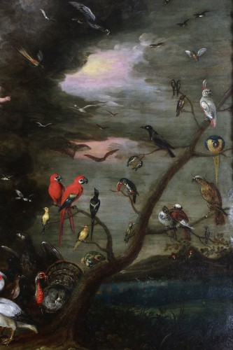 Allegory of air - Attributed to  Jan Brueghel II the Younger (1601-1678) - 