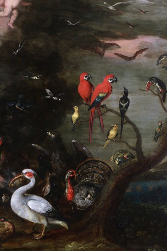 Allegory of air - Attributed to  Jan Brueghel II the Younger (1601-1678) - Louis XIII