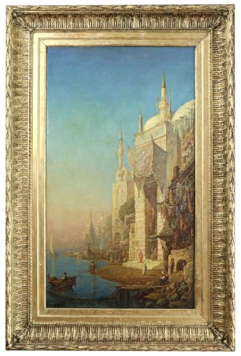 Louis Lottier (1813-1892) - On the edges of the Bosphorus