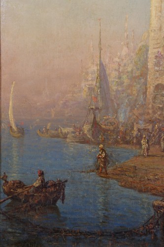 Antiquités - Louis Lottier (1813-1892) - Sur les bords du Bosphore