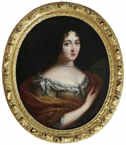 Pierre Mignard (1612-1695) et atelier. Madame Hersart née de Chateaubriant