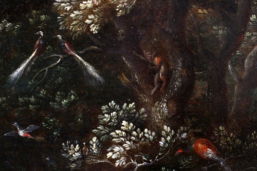 Louis XIII - Ecole flamande du XVIIè siècle - Orphée charmant les animaux