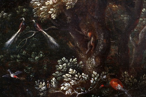 Louis XIII - Ecole flamande du XVIIè siècle - Orphée charmant les animaux