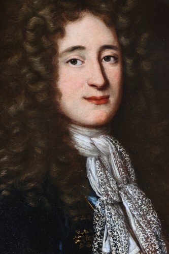 Portrait d'un jeune homme - attribué à Gaspard Rigaud (1661; 1705) - Galerie PhC