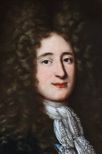 XVIIe siècle - Portrait d'un jeune homme - attribué à Gaspard Rigaud (1661; 1705)