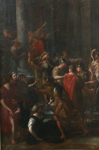 18th century - Arnould de Vuez (1644; 1720) - Alexander The Great Cutting Edge The Gordian K