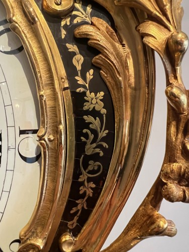 Horology  - Lieutaud, Duplessis and Fonck -  A late Louis XV Boulle inlaid bracket clock