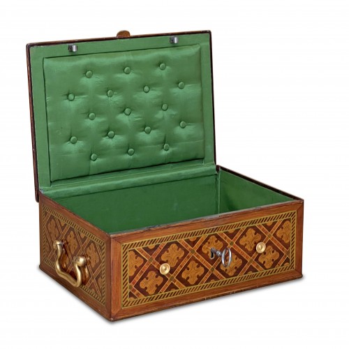 Coffre fort à Bijoux de la duchesse de Talleyrand - Fichet vers 1900 - 