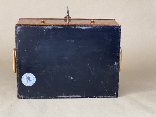 Antiquités - Coffre fort à Bijoux de la duchesse de Talleyrand - Fichet vers 1900