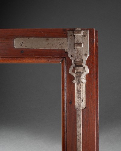 Furniture  - A Louis XVI mahogany bookcase signed Claude Charles Saunier