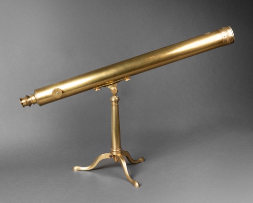 Antiquités - Terrestrial telescope by Breton Frère à Paris