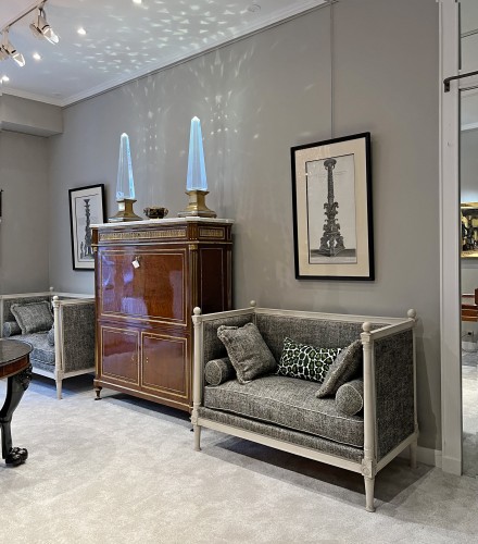 Empire - Paire de canpés d'époque Empire signés CRESSENT