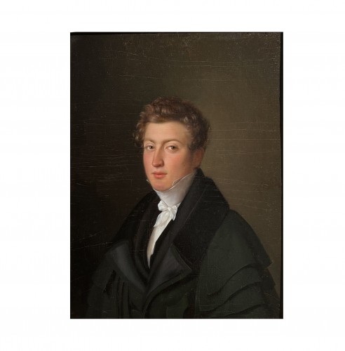 Henri Joseph Hesse (1781-1849) - Portrait du vicomte de Bournon - Galerie Philippe Guegan