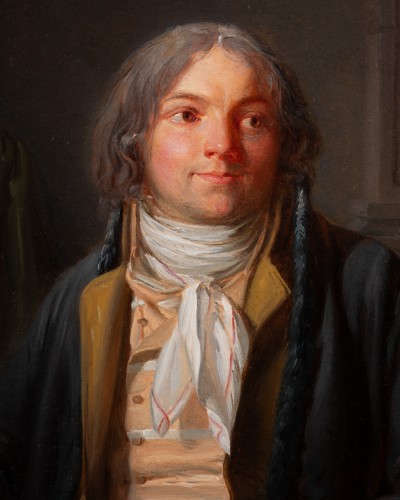  - Portrait of the painter and miniaturist Jean-Baptiste Jacques Augustin