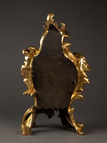 A Louis XV gilt-bronze mantel clock by Gudin l'aîné - Louis XV