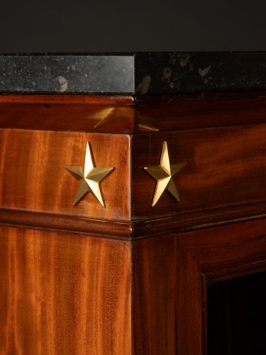 A pair of mahogany bookcases signed JEANSELME - 