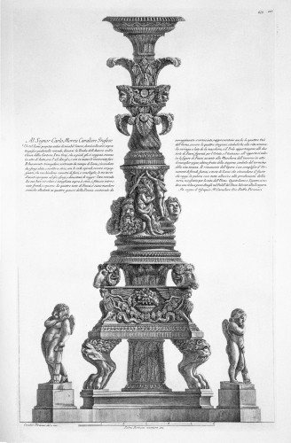 Giovanni Battista Piranesi (1720-1778) - Candélabre