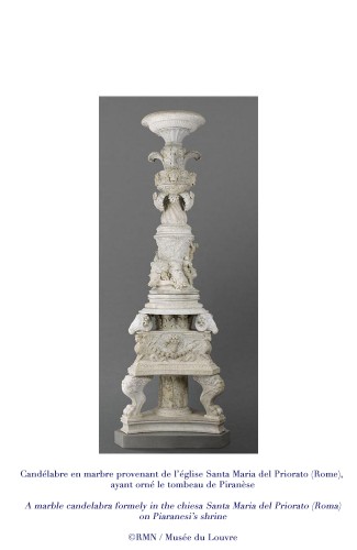 Giovanni Battista Piranesi (1720-1778) - Candelabrum - 