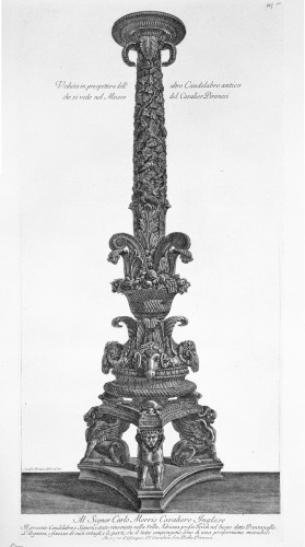 Giovanni Battista PIRANESI (1720-1778) - Candelabrum