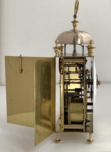 Antiquités - A Louis XVI brass capucine clock