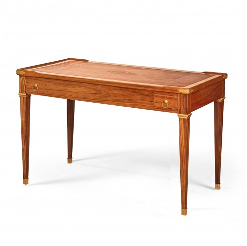 A Louis XVI rosewood  tric-trac games table signed J.POTARANGE et JME - 