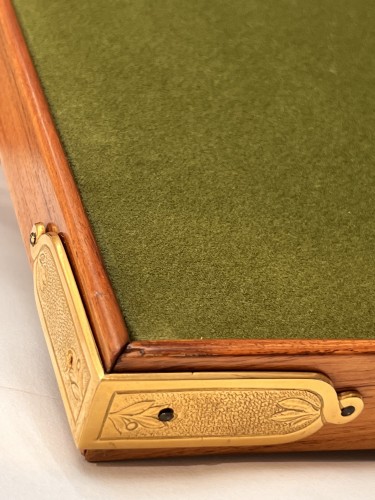 Antiquités - A Louis XVI rosewood  tric-trac games table signed J.POTARANGE et JME