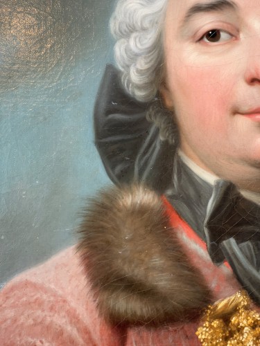  - Ecole française de la seconde moitié du XVIIIe siècle - Portrait du duc de Villars