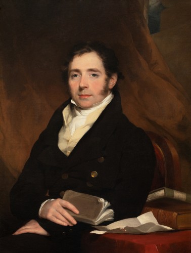 Sir William Beechey (1753-1839) - Portait de Robert Grant Esq. MP, 1823