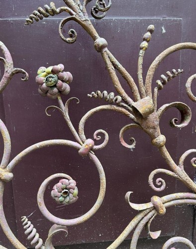 high wrought iron gates - 