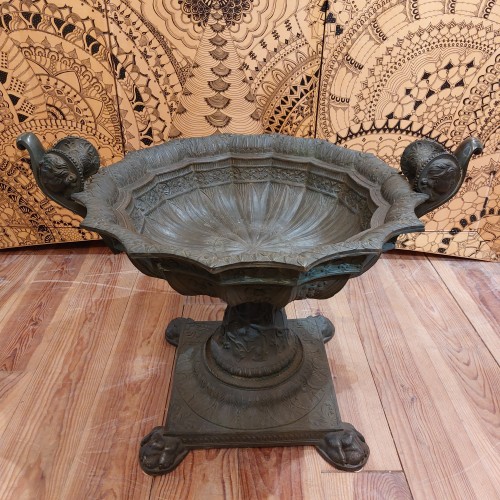 Vasque en bronze d'Antonio Pandiani, Italie19e siècle - Objet de décoration Style 