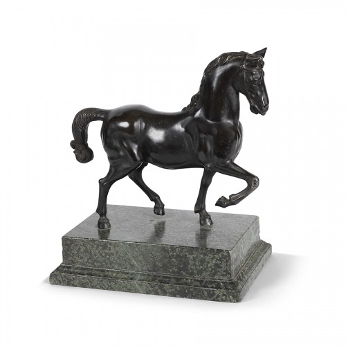 Cheval en bronze, France 19e siècle - Objet de décoration Style 