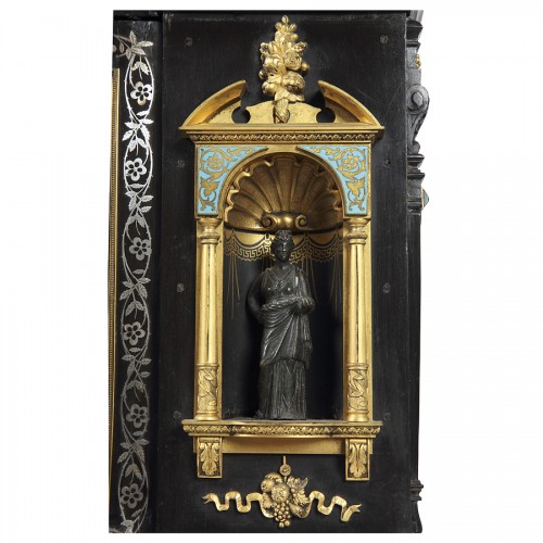 19th century - Ebony cabinet, France 19th century