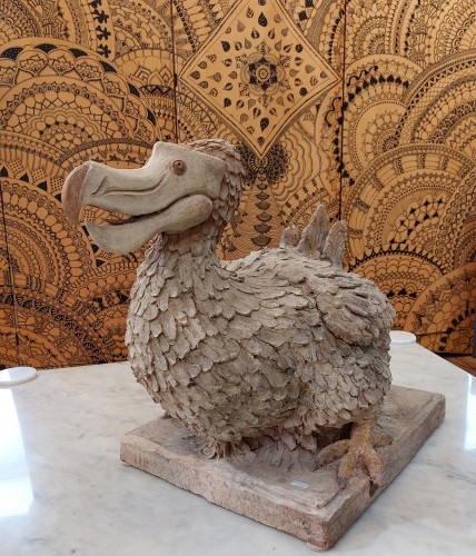 Sculpture en terre cuite "Dronte - Dodo", Italie 1950 - Sculpture Style 