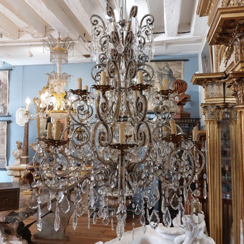 Large chandelier, Italy 19th century