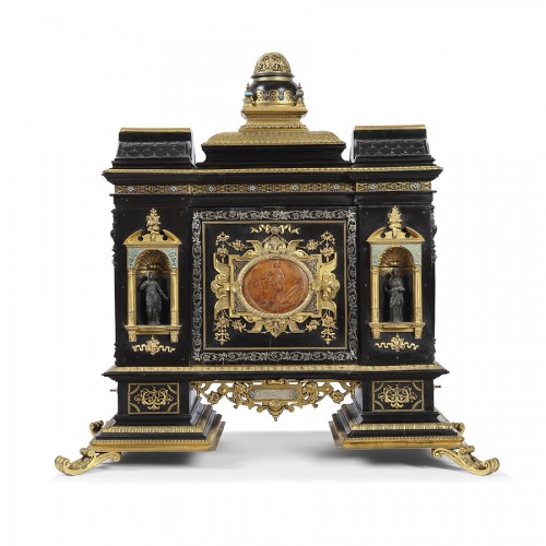Cabinet en ébène, France 19e siècle - Mobilier Style 
