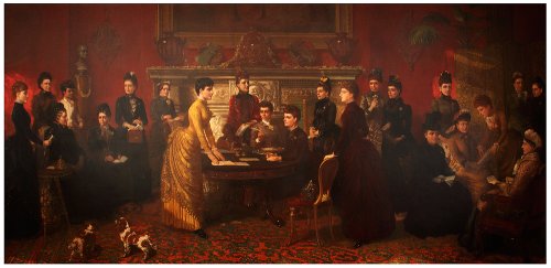 Réunion de Femmes Le Grand Council - Angleterre XIXe siècle