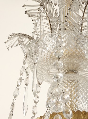 Lighting  - An Ormolu crystal Chandelier, Vienna circa 1815