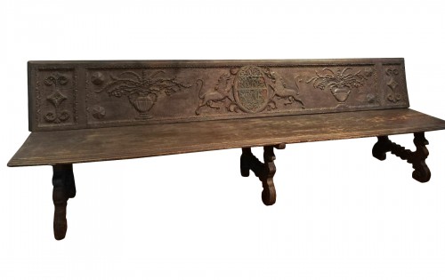 Large bench, Spain 17th century