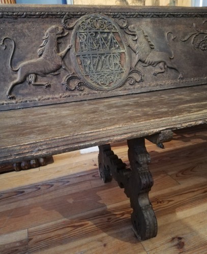 Seating  - Large bench, Spain 17th century