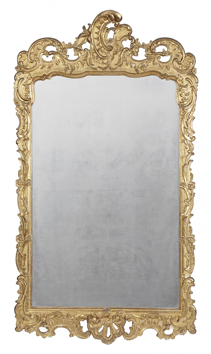 Pair Of 18th Century Spanish Mirrors, Mirror In A Sentence Spanish